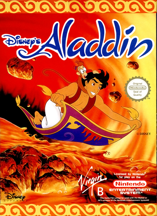 Aladdin (Europe) box art